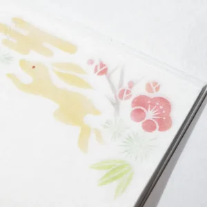 うさぎ松竹梅　アップ1