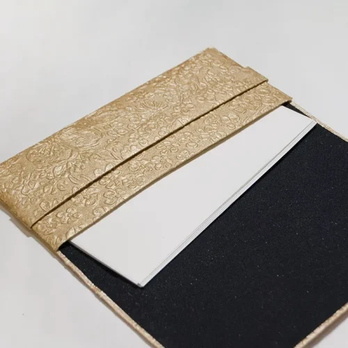 ゴールド　懐紙開き