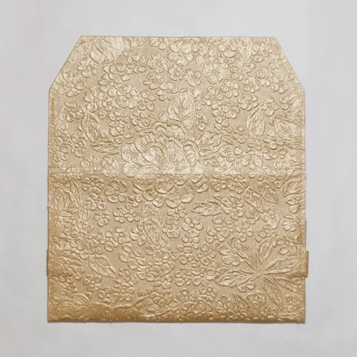 ゴールド　裏面開き