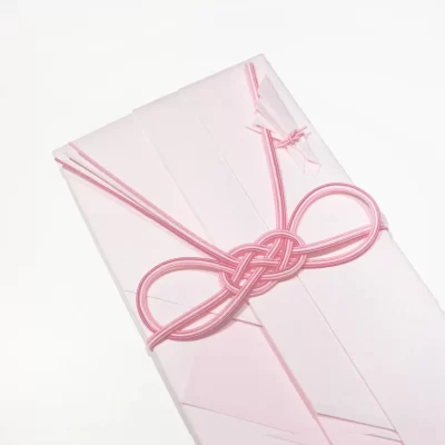懐紙のご祝儀袋_あわび返し_桜色_アップ