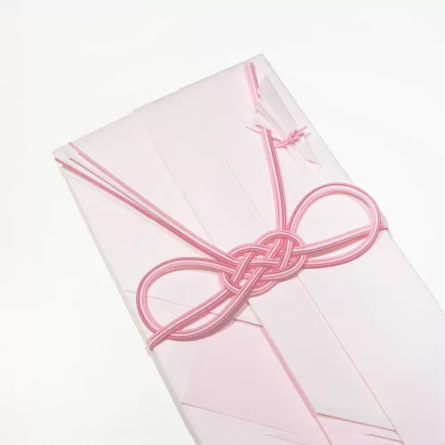 懐紙のご祝儀袋_あわび返し_桜色_アップ