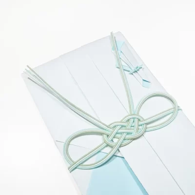 懐紙のご祝儀袋_あわび返し_水色_アップ