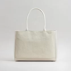 バッグ_A4_白_正面